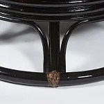 Кресло-качалка Papasan с подушкой Античный коричневый/коричневый | изображение 5