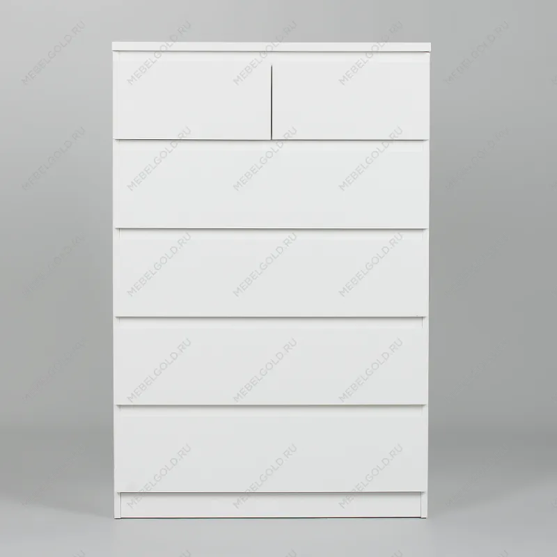 МАЛЬТА комод ИКЕА / IKEA 4+2 ящика 80х121 белый | изображение 2