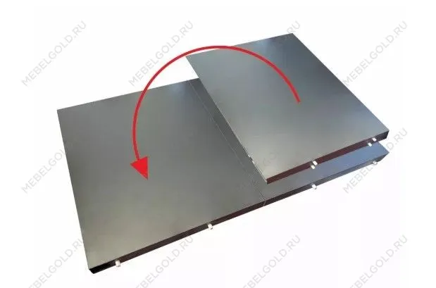 Стол обеденный Signal NEVIO раскладной (дуб артизан/черный) | изображение 2