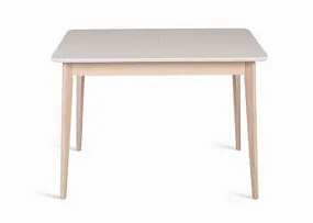 Стол Рэй-1030 (беленый дуб/белая эмаль) Прямоугольный