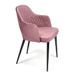 Кресло VALKYRIA (mod. 711) коралловый barkhat 15/черный | изображение 1