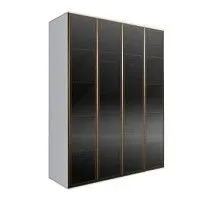 Шкаф 4-х дверный Bogemia Air (Белый/Золото) БМШ2/4(4)