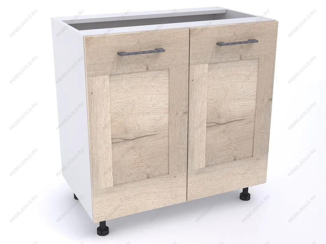 Стол С-80, Дублин (800*470*820) Дуб галифакс белый, 21607