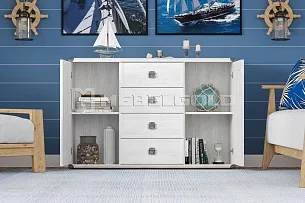 Тумба Индиана JKOM2D4S сосна каньон