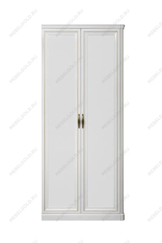Шкаф детский Натали 2-ств без зеркал белый глянец