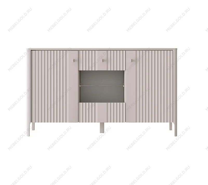 Тумба-витрина Далия KOM1W2D персидский жемчуг