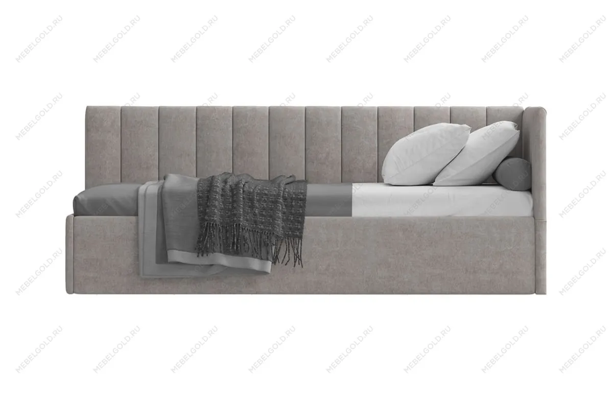 Кровать Сингл 90 угловая с подъемником. Цвет SIMPLE 5 | изображение 5