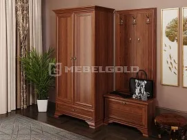 Шкаф Кентаки SZF2D1S каштан