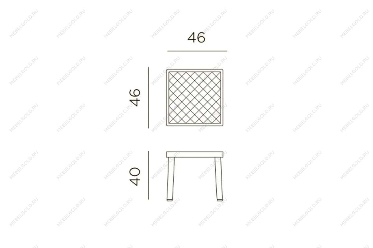 Столик Nardi Rodi, white | изображение 6