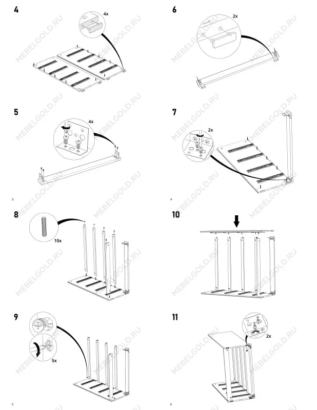 Комод Варма, 4 ящика, 80х100х40 см, шпон натурального дерева, дуб беленый | изображение 22
