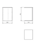 МАКС секция разделительная 75-100х58 белая | изображение 2
