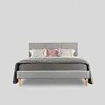 Кровать Milana 140х200 см серый | изображение 3