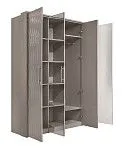 Шкаф Гравита 4-дверный серый камень глянец | изображение 2