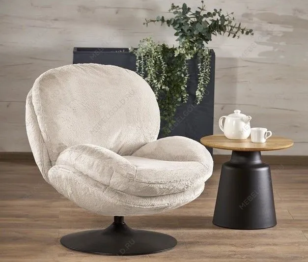 Кресло Halmar SHELL (кремовый) | изображение 6