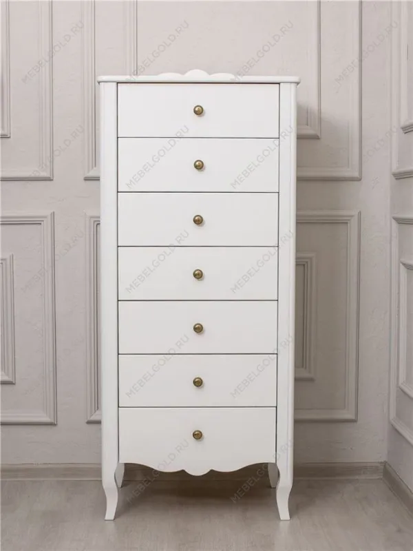Комод Версаль узкий (белый)