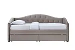 Кровать Halmar ALOHA (бежевый) 90/200 | изображение 1