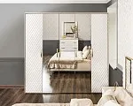 Спальня Лара 5-ств белый глянец | изображение 2