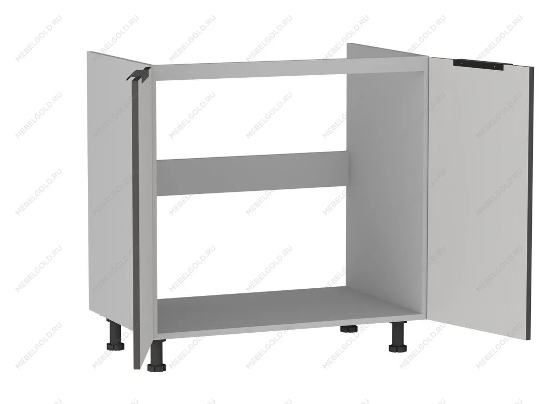 Стол под мойку СМ-80, Ватель (800*520*820) Экокожа Серый, 23311 | изображение 1