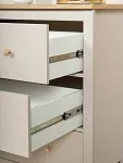 Комод Сага, 3 ящика, 92х100х51 см, кашемир/ясень | изображение 13