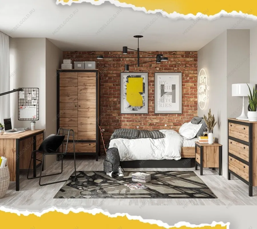 Стол письменный Лофт BIU/130 | изображение 2