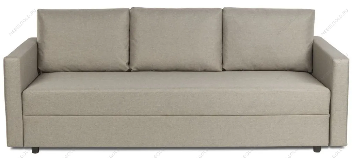 Диван-кровать ВАЛО, 227х101х78 см, бежево-серый | изображение 4