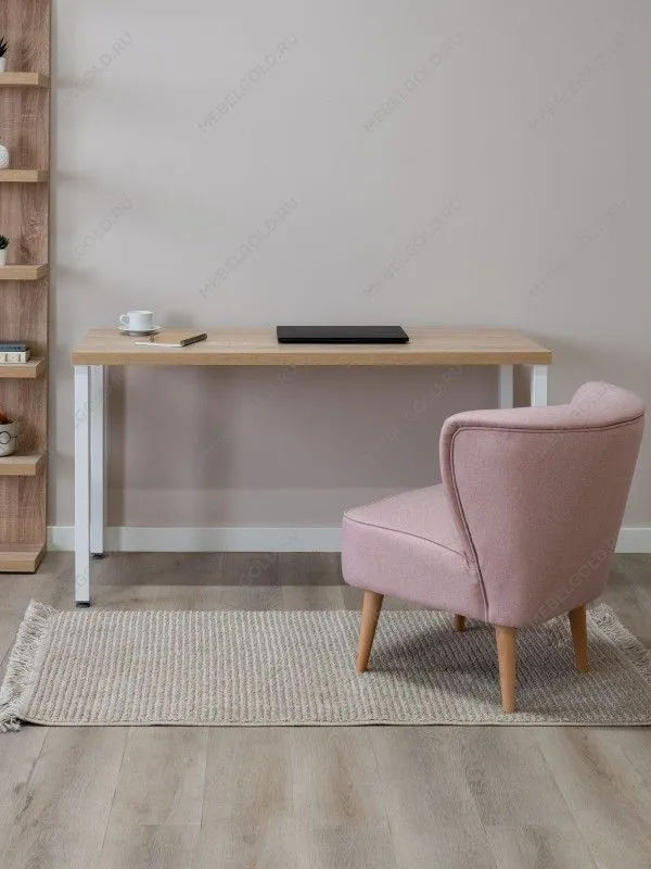 Стол письменный Ингар, 140х75х55 см, дуб беленый | изображение 2