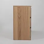 Комод Варма, 6 ящиков, горизонтальный, 160х78х40 см, шпон натурального дерева, дуб беленый | изображение 15