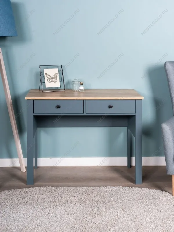 Стол туалетный Сага, 92х45, темно-бирюзовый/ясень | изображение 1