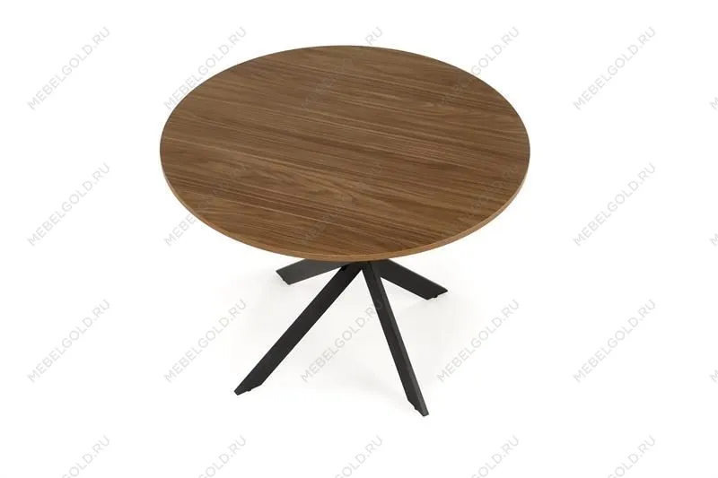 Стол обеденный Halmar EDGAR (орех/черный) | изображение 3