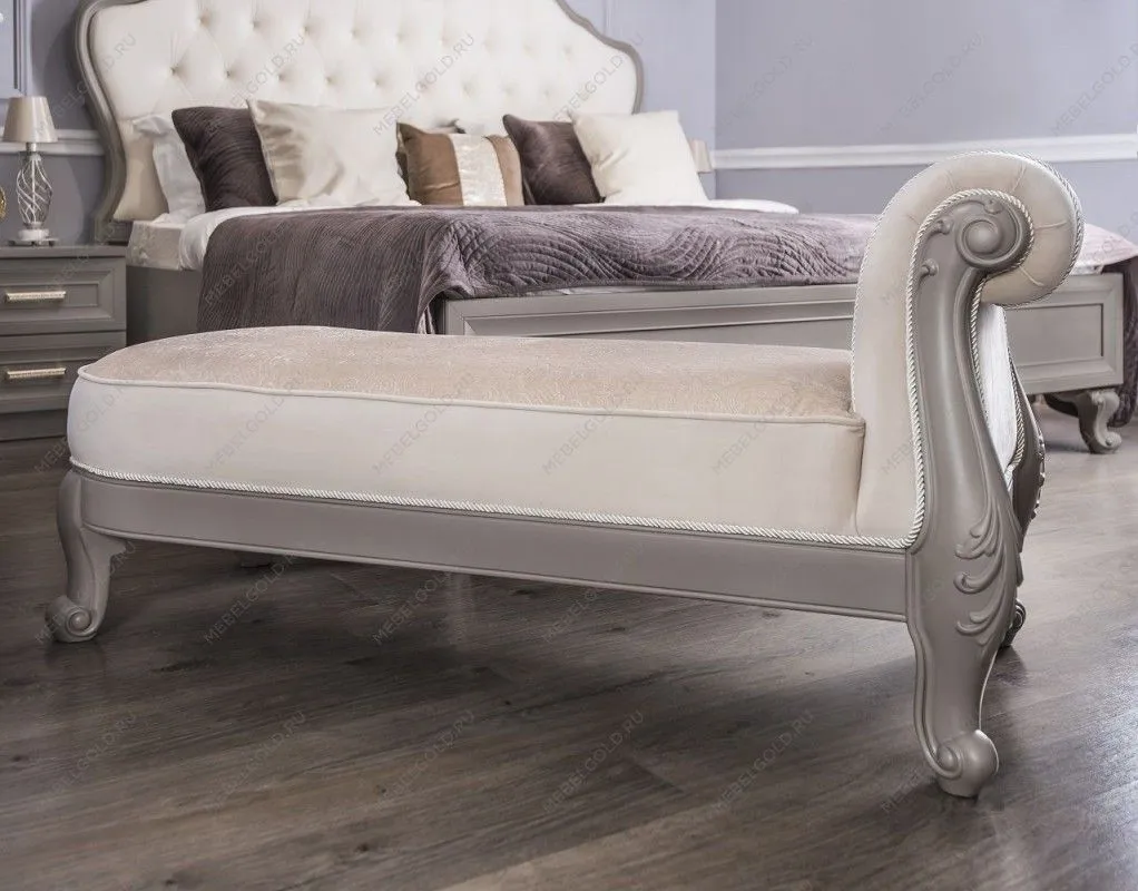 Оттоманка Мокко с одним подлокотниками серый камень | изображение 3