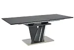 Стол обеденный Halmar SALVADOR раскладной (темно-серый) | изображение 3