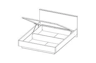 Кровать Джаггер 160 с подъемником