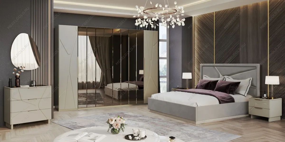 Тумба прикроватная Лейла светло серый камень | изображение 2