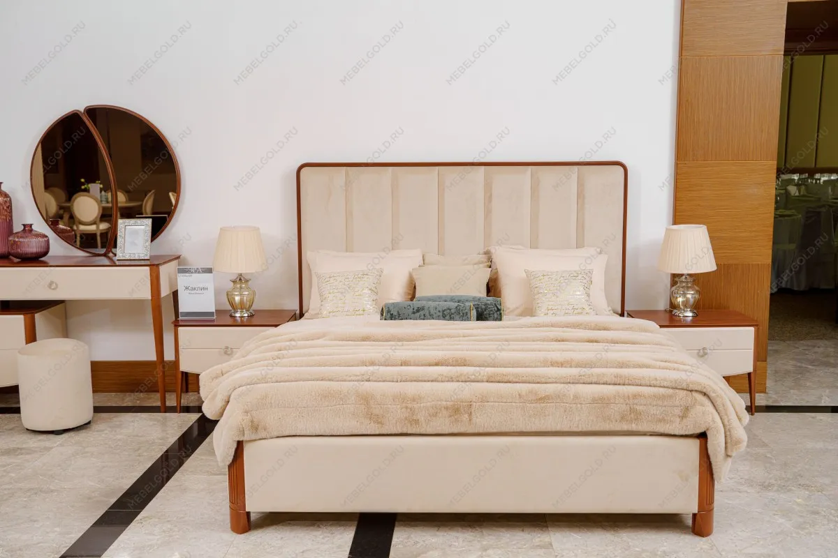 Зеркало Жаклин ППУ бежевый | изображение 1