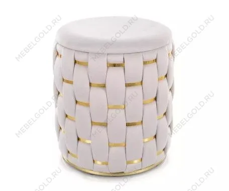 Пуф Signal TIARA Velvet (светло-бежевый) | изображение 1