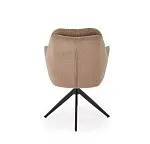 Стул кухонный Halmar K591 поворотный (коричневый/черный) | изображение 4