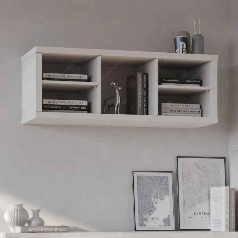 Полка для стеллажа ФОРА, 33х37 см, белая | изображение 1