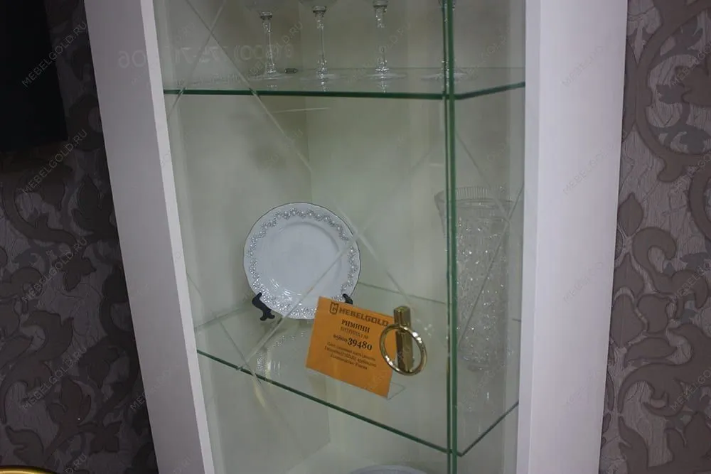 м. Марьина Роща - Тумба прикроватная (левая/правая) Римини СОЛО (белый золото) РМТП-1 (s) | изображение 4