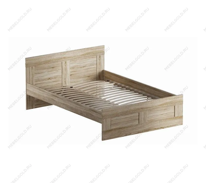 БРИМНЭС / СИРИУС кровать двойная ИКЕА / IKEA 160х200 сонома | изображение 2