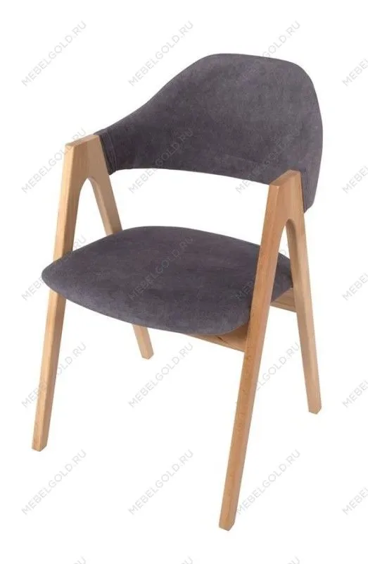 Стул Мартон 2 (бук/ткань Айсберг грей) | изображение 1