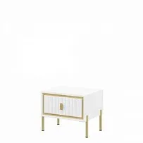 Тумба прикроватная Люксор MH-042-14 белый глянец