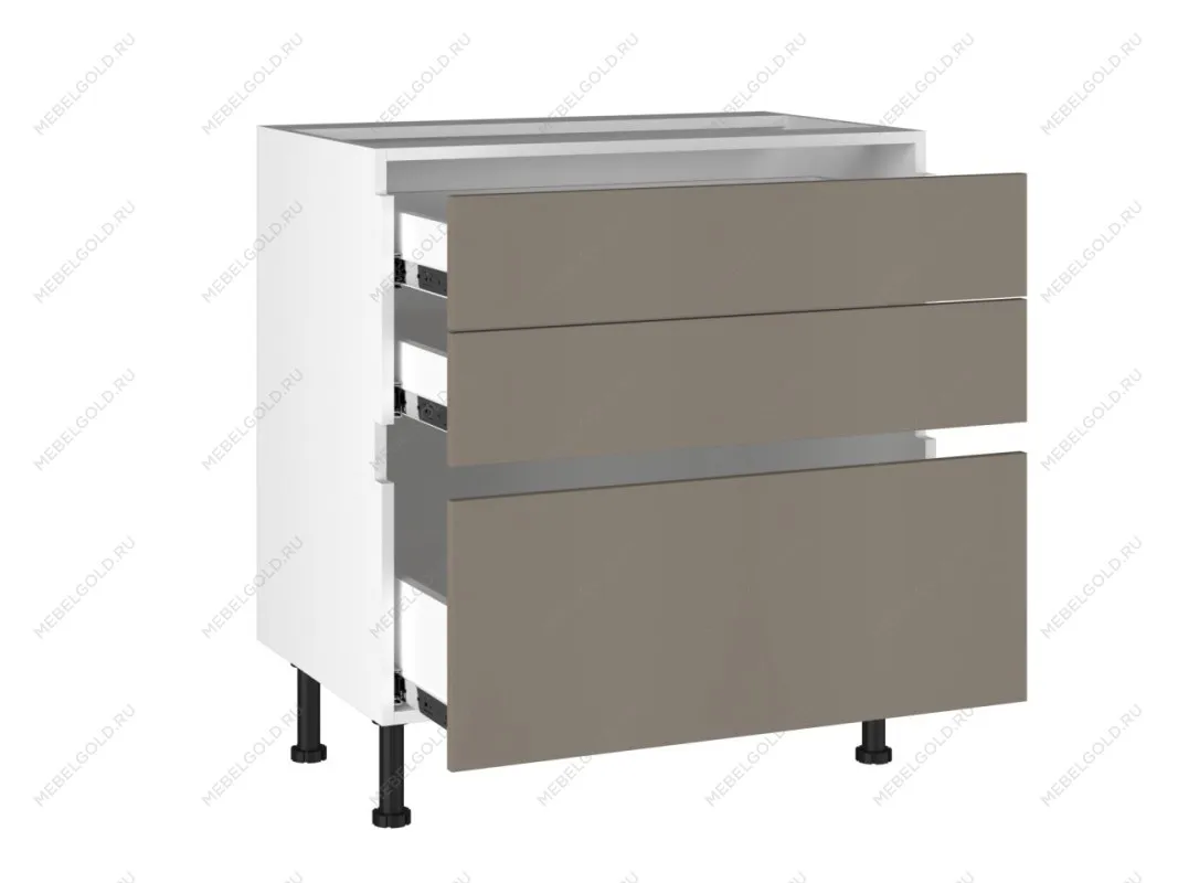 Стол с ящиками СЯ-80, Виста (800*523*870) Мокко, 25421 | изображение 1