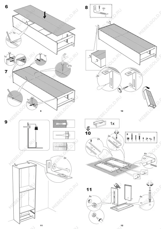 Стеллаж Сириус, 1 ящик, 39х35х190 см, дуб сонома | изображение 16