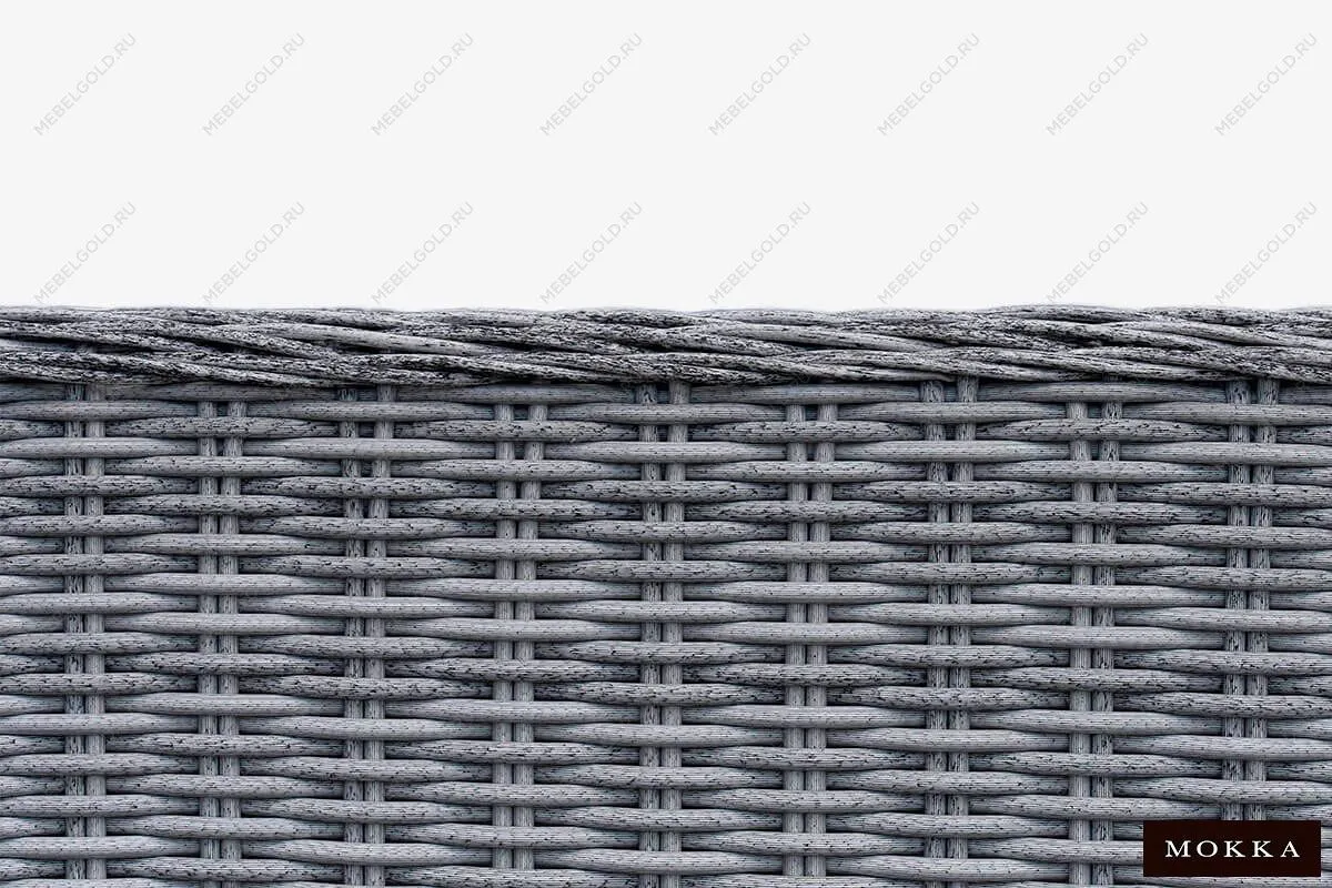 Комплект плетеной мебели MOKKA RIMINI (стол кофейный, 2 кресла, софа 2 х-местная) | изображение 14