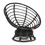 Кресло-качалка Papasan с подушкой Античный коричневый/коричневый | изображение 3