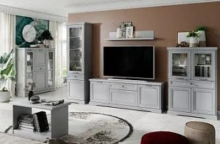 Гостиная Валенсия серый 2