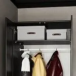 БРИМНЭС / СИРИУС Полка для шкафа ИКЕА / IKEA , Дуб Венге | изображение 3