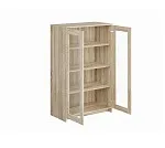 БРИМНЭС / СИРИУС тумба ИКЕА / IKEA 2 двери со стеклом 78х123 сонома | изображение 2