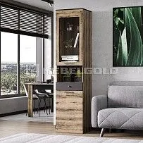 Шкаф с витриной Джаггер 1V1D1SN