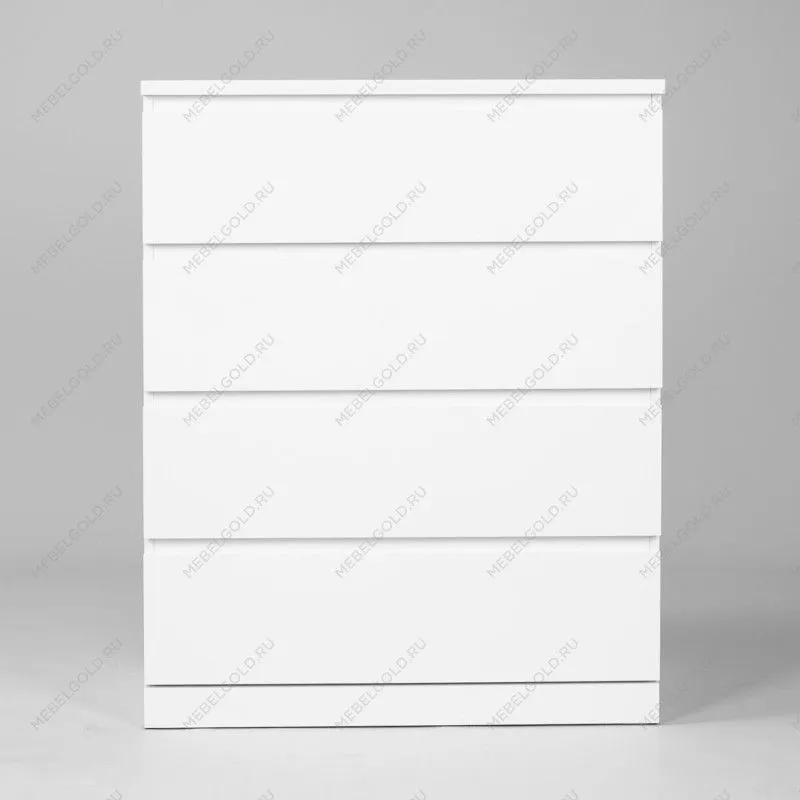 МАЛЬМ / VARMA Комод ИКЕА / IKEA 4, 80x100x40, пигмент, белый - Выставка м. Марьина роща | изображение 2